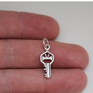 Sterling Silver Key Charm